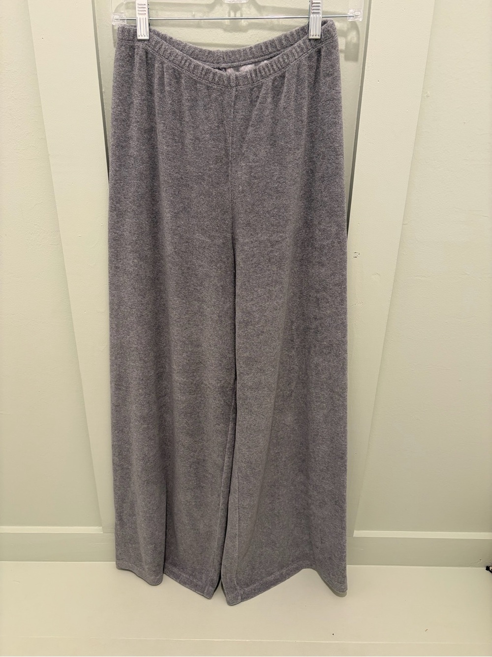 La Ligne Plush terry cloth Gray Pants